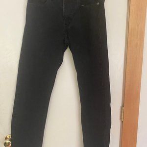 Mens black 505 Levi's jeans 32x32